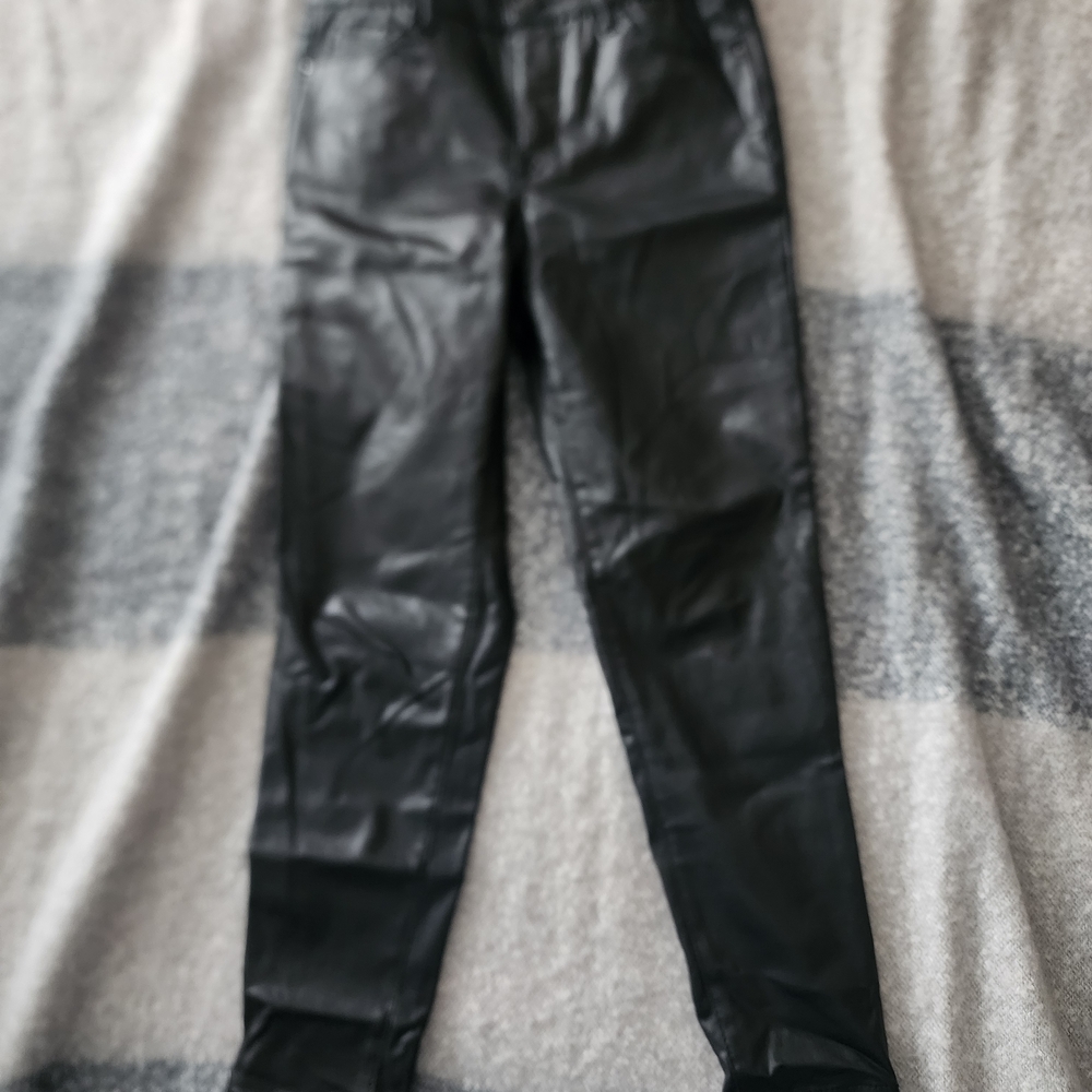 Sanctuary Black Faux Leather Apparel